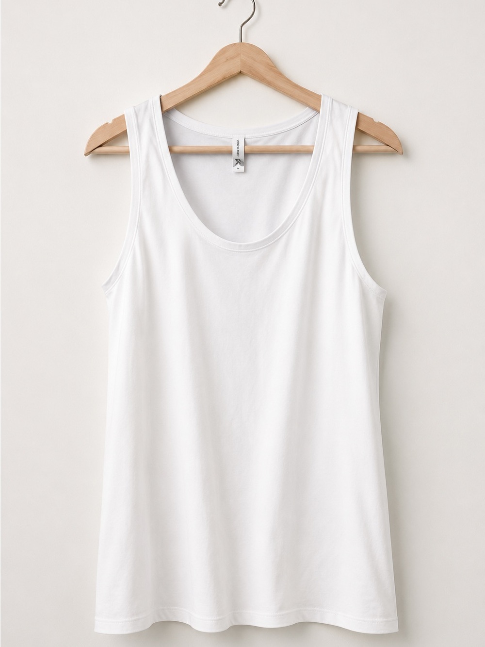 all in motion White Scoop Neck Tank Top